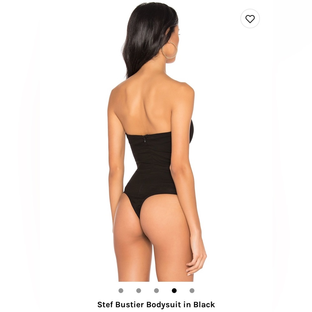 Superdown Stef Bustier Bodysuit- Xs View 4